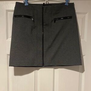 White House Black Market Charcoal Pencil Skirt